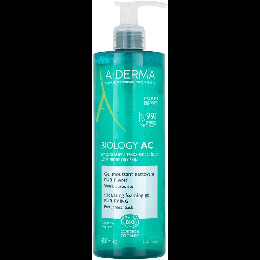 A-Derma Biology AC Gel Moussant Purifiant Bio
