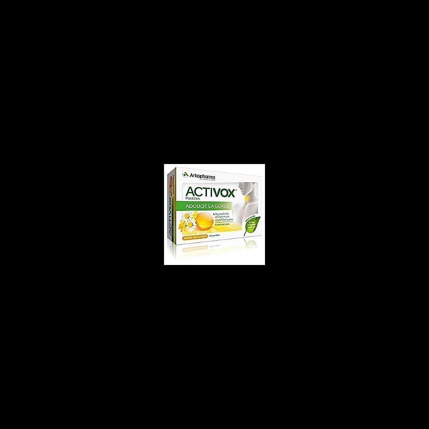Activox pastilles arôme miel citron 24 pastilles