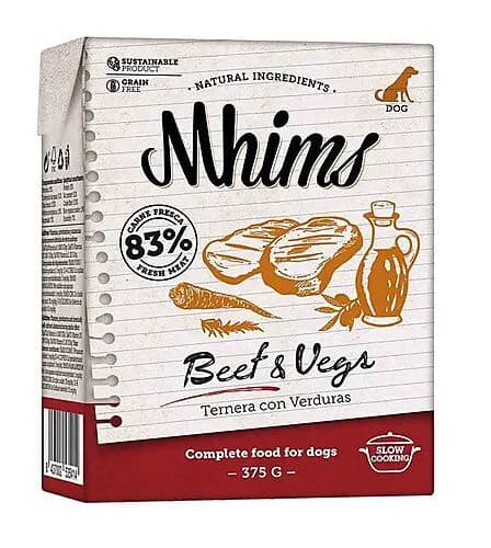 Aliment Beef & Vegs au Bœuf pour Chien Mhims