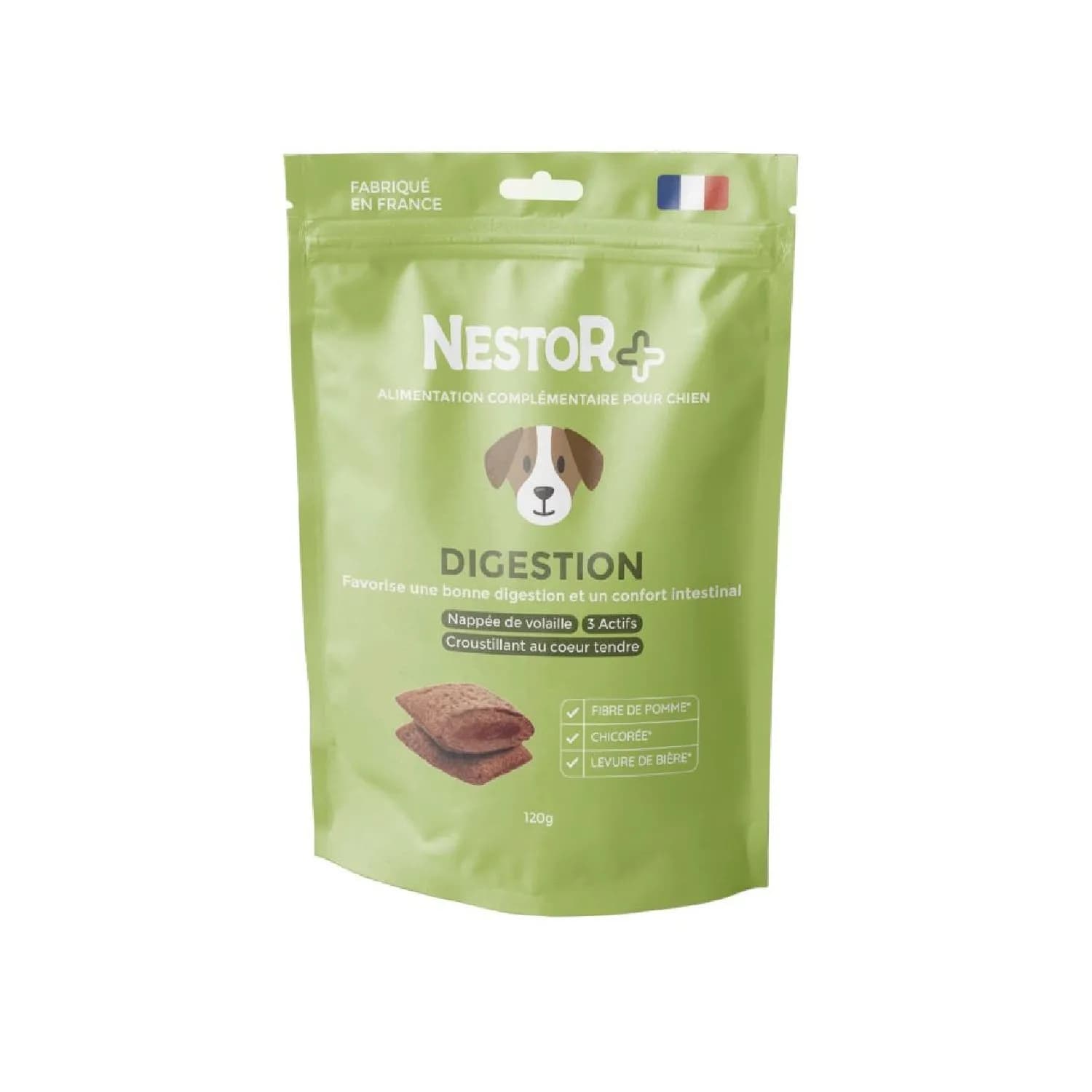 Aliment Complémentaire Pour Chien Adulte Digestion Bio NESTOR BIO