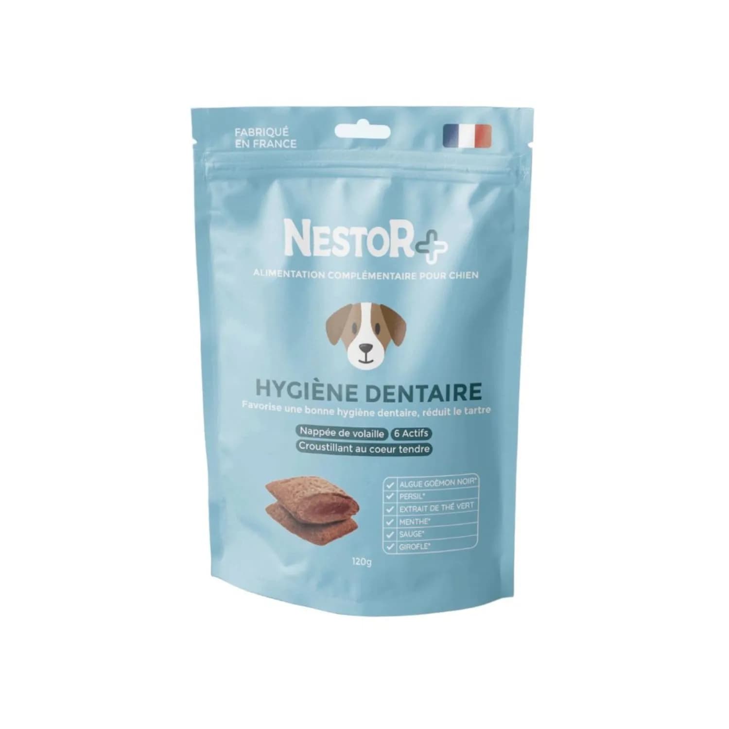 Aliment Complémentaire Pour Chien Hygiène Bucco Dentaire Bio NESTOR BIO