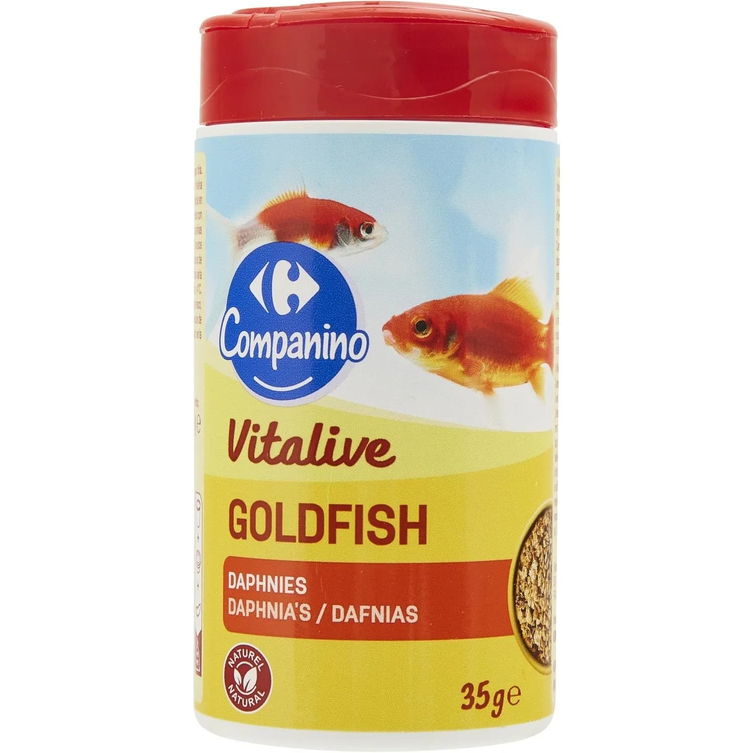 Aliment Daphnies Complet Pour Poisson Rouge CARREFOUR COMPANINO
