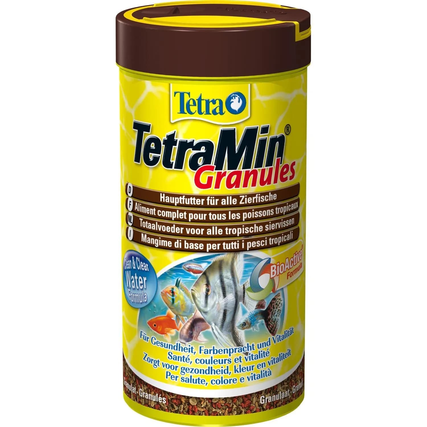 Aliment Granulés Complet Pour Poissons Tropicaux Santé Couleur Vitalité Bio Active Tetramin TETRA