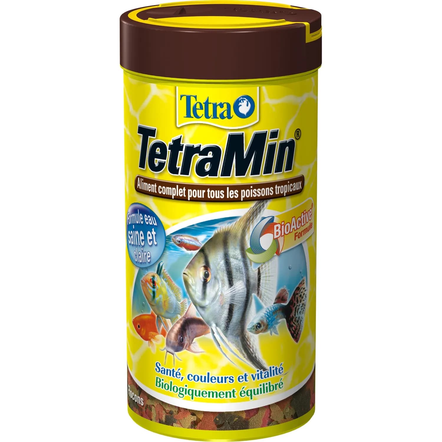 Aliment Granulés Complet Pour Poissons Tropicaux Santé Couleur Vitalité Bio Active Tetramin TETRA