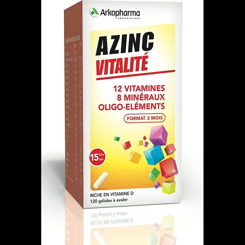 Arkopharma Azinc Forme et Vitalité