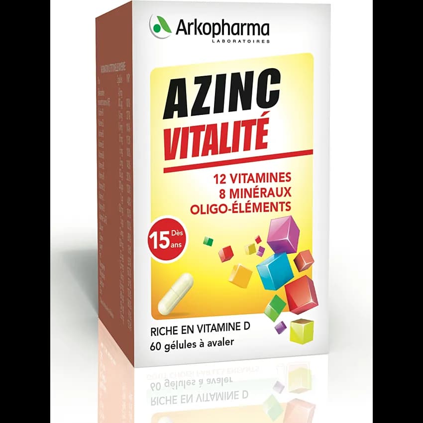 Arkopharma Azinc Forme et Vitalité