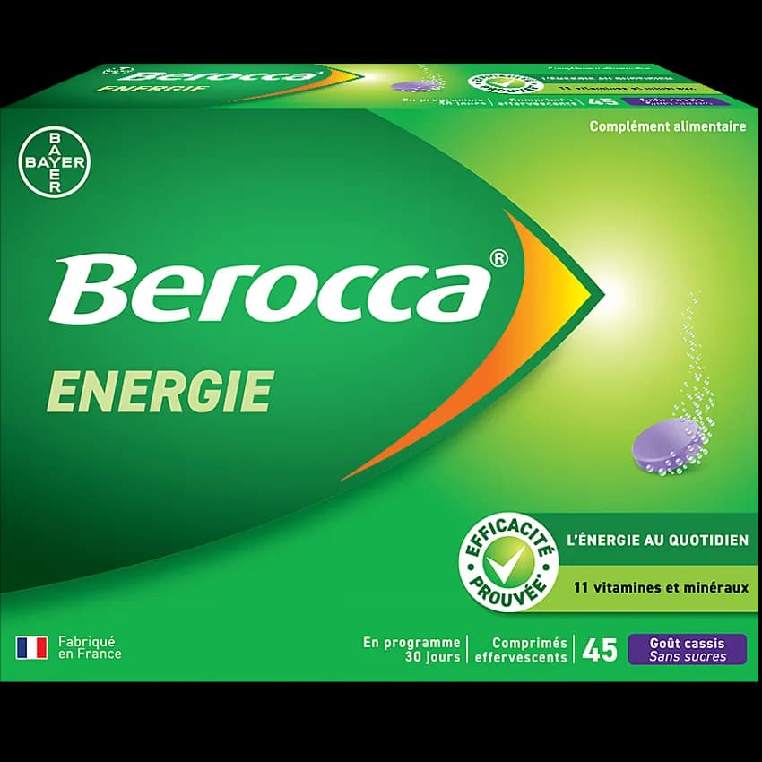 Berocca Énergie Goût Cassis