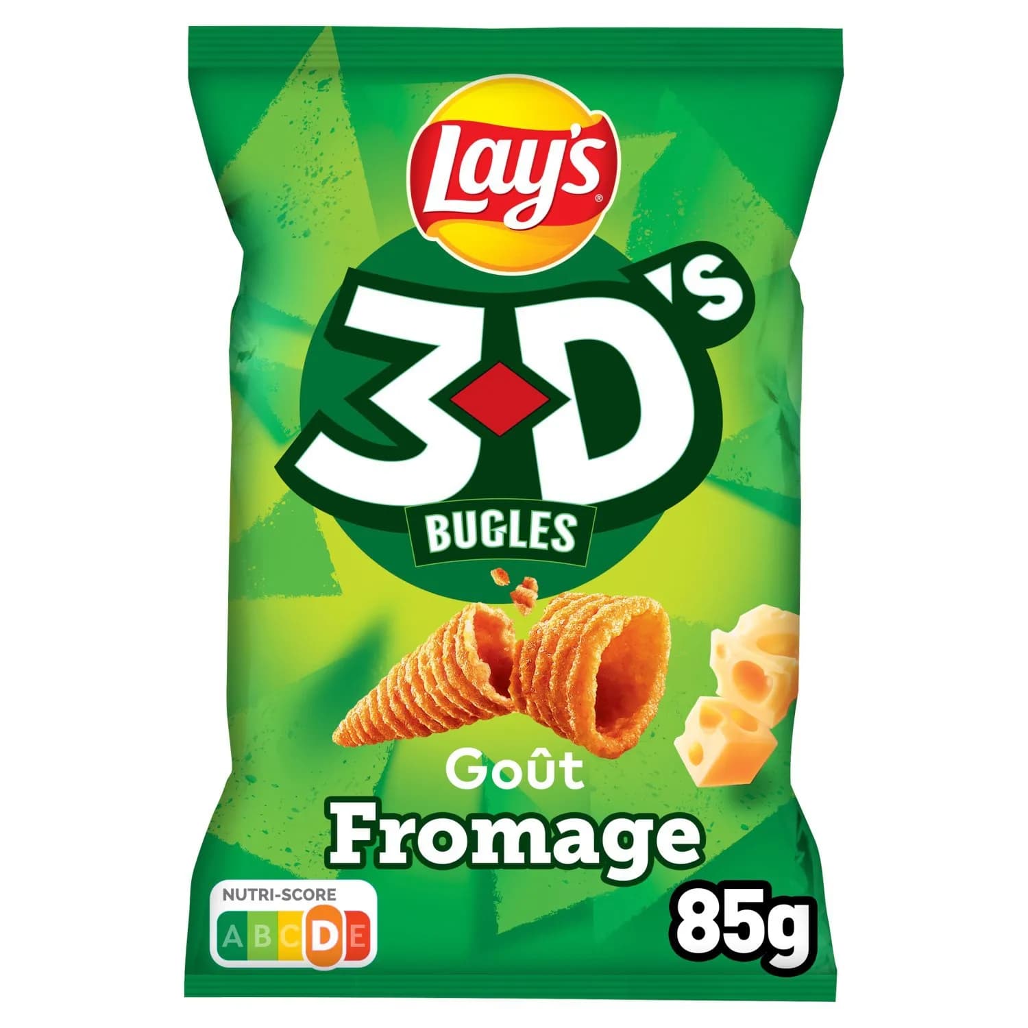 Biscuits apéritifs goût Fromage 3D'S