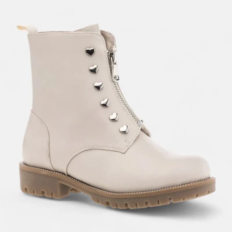 Boots Enfant beige