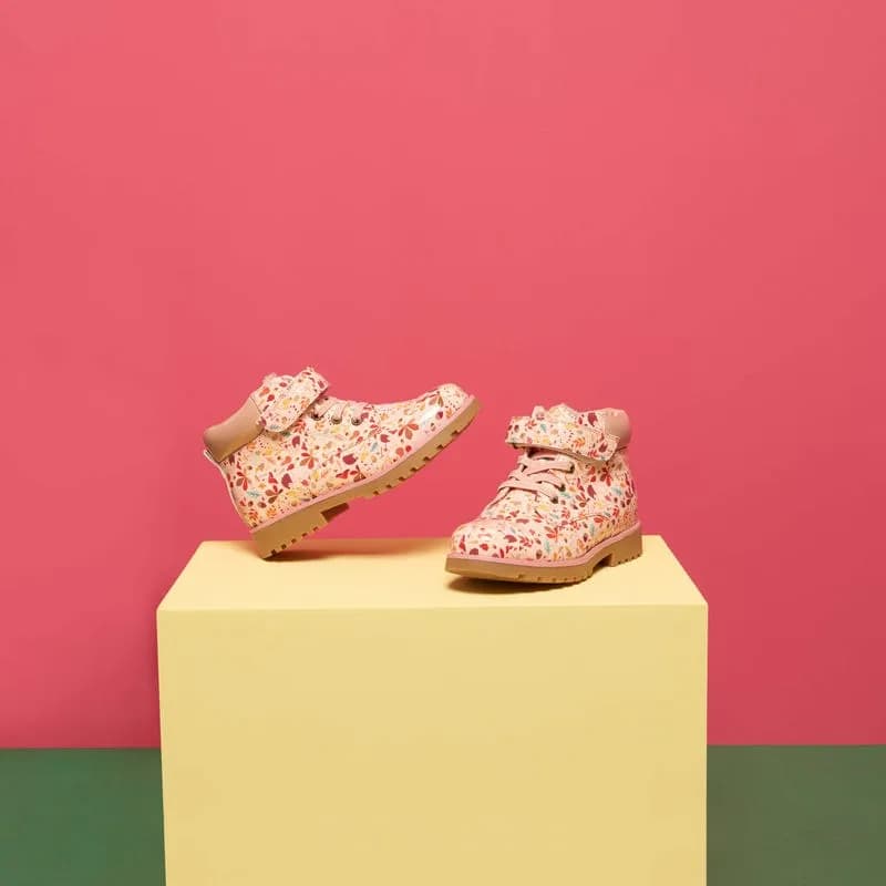 Boots Enfant rose