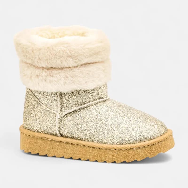 Bottines Enfant or