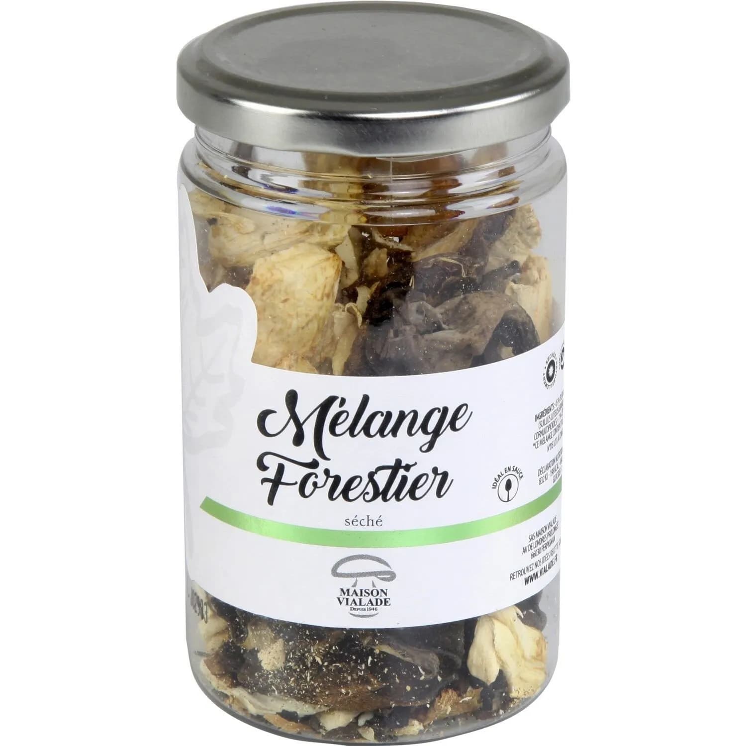 Champignons mélange forestier séché MAISON VIALADE
