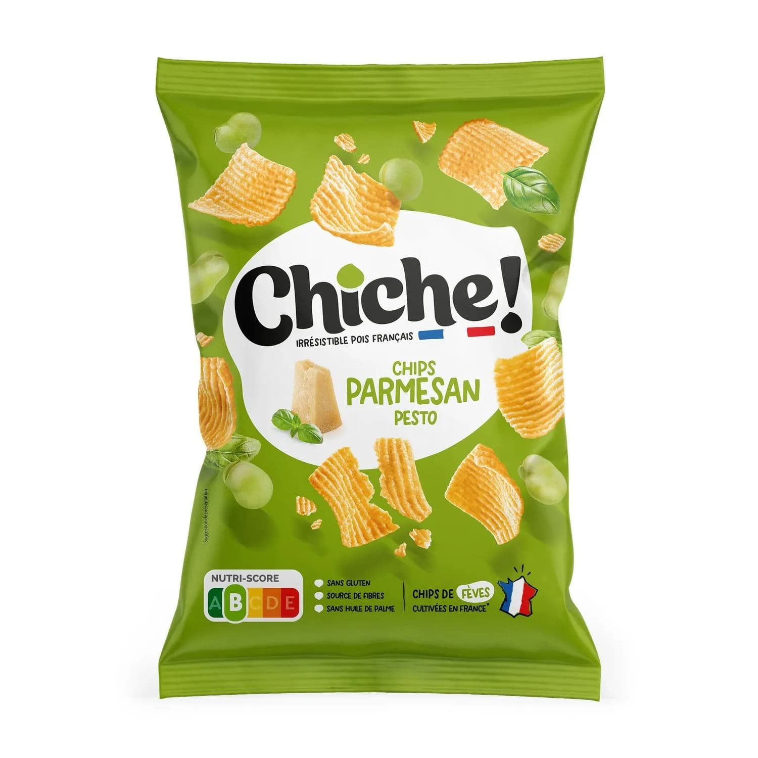 Chips Parmesan et Pesto CHICHE