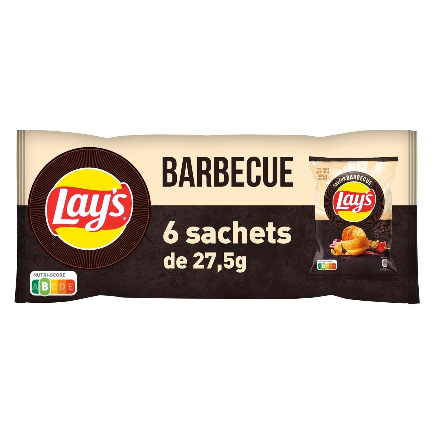 Chips saveur Barbecue LAY'S