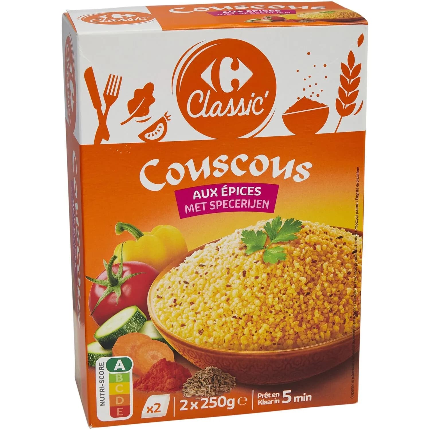 Couscous aux épices CARREFOUR