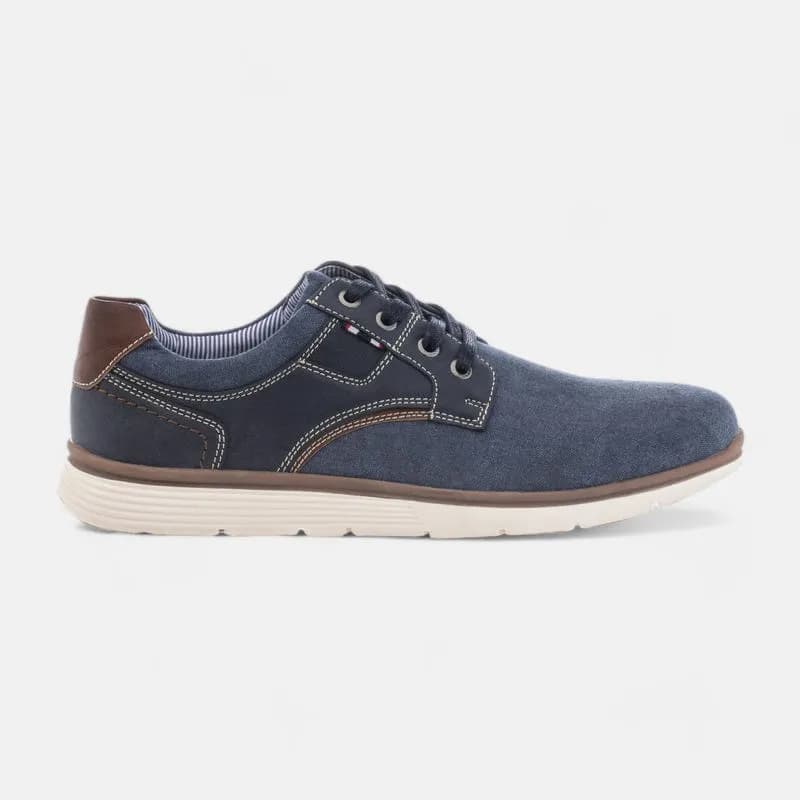 Derbies Homme bleu