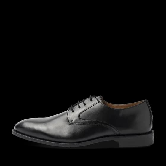 Derbies NOIR CUIR SAN MARINA