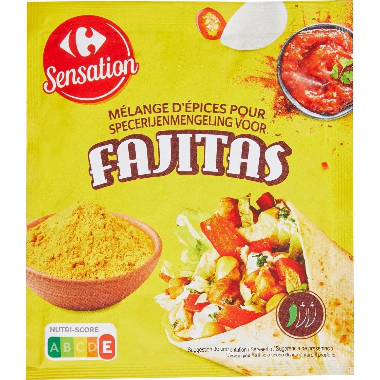 Epices pour Fajitas CARREFOUR