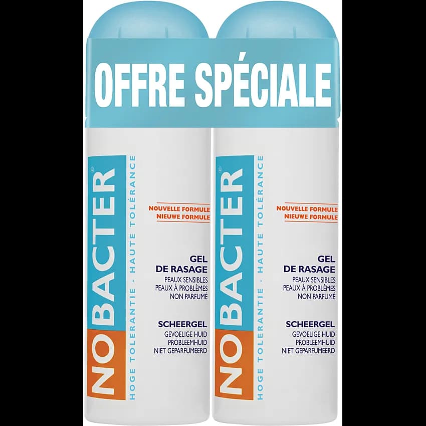 Eucerin Nobacter Gel Rasage Pack 2x150ml