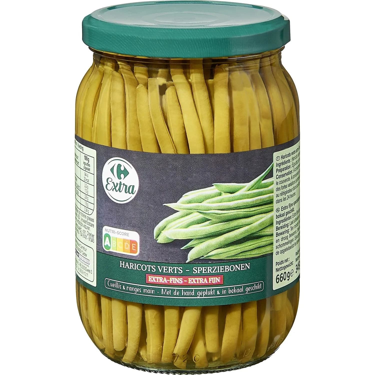 Haricots verts extra-fins CARREFOUR EXTRA