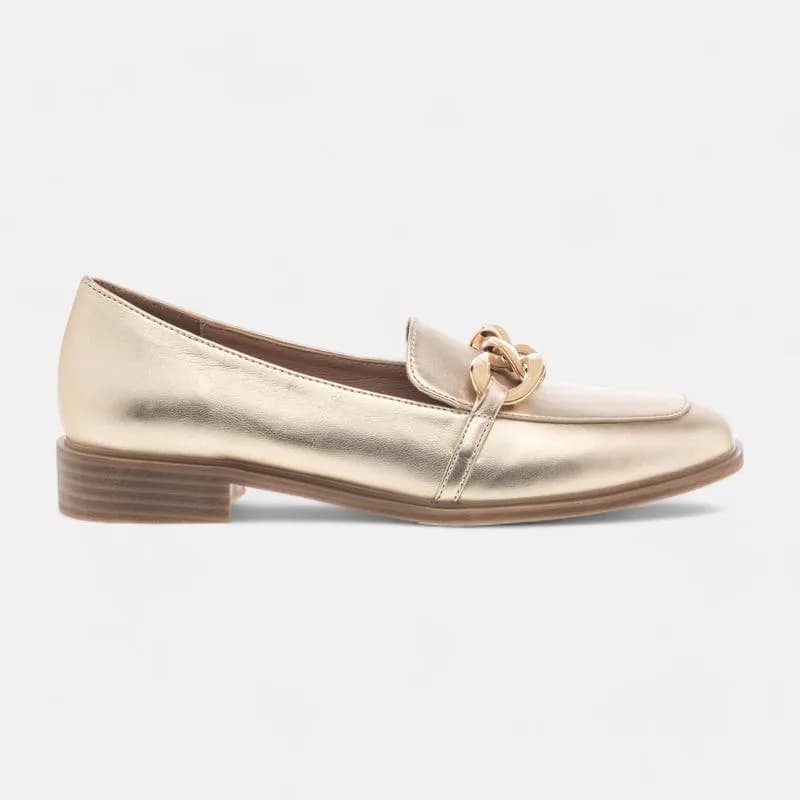 Mocassins Femme or