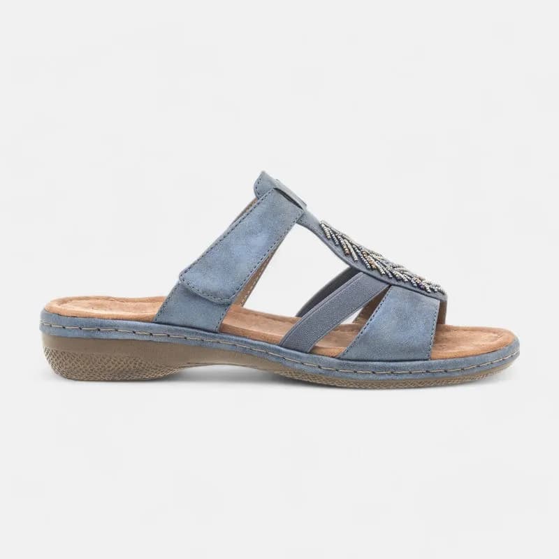 Mules Femme bleu
