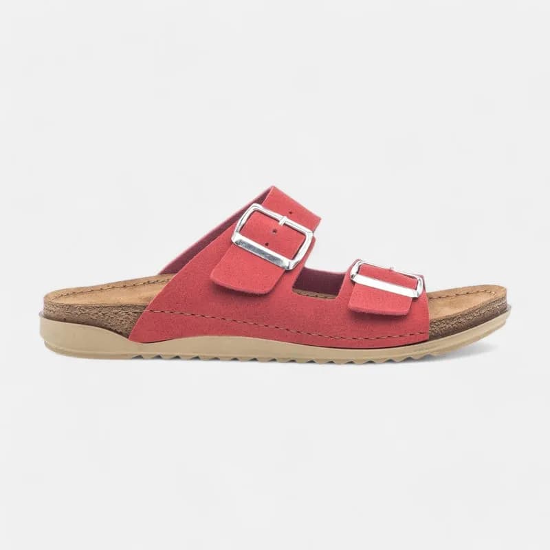 Mules Femme rouge