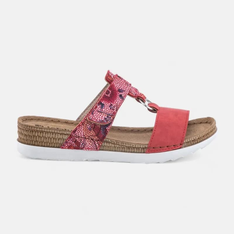 Mules Femme rouge