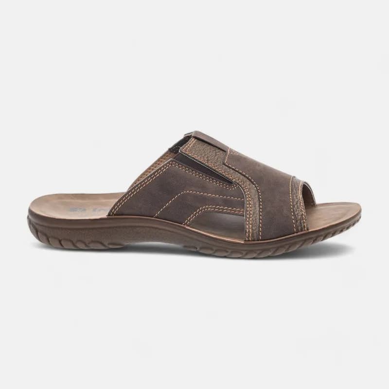 Mules Homme marron