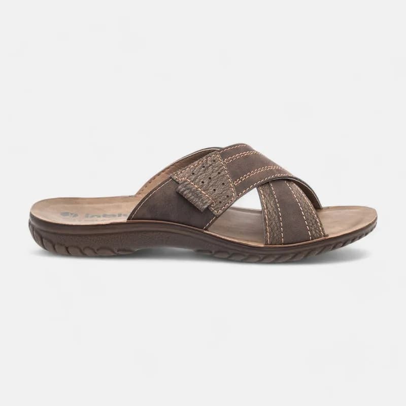 Mules Homme marron