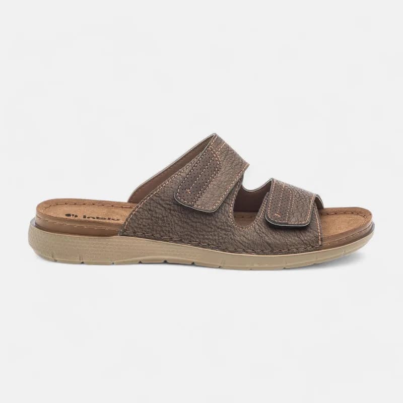 Mules Homme marron