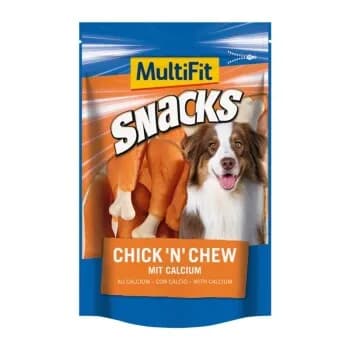 MultiFit Snacks Chick’n Chew Os à teneur en calcium