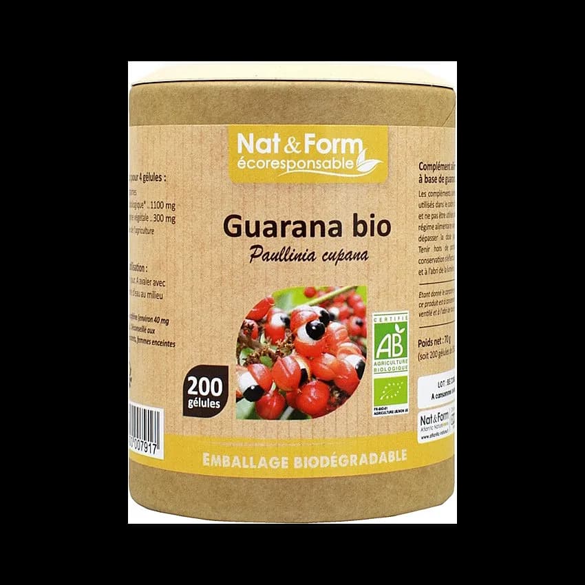 Nat & Form Guarana Bio