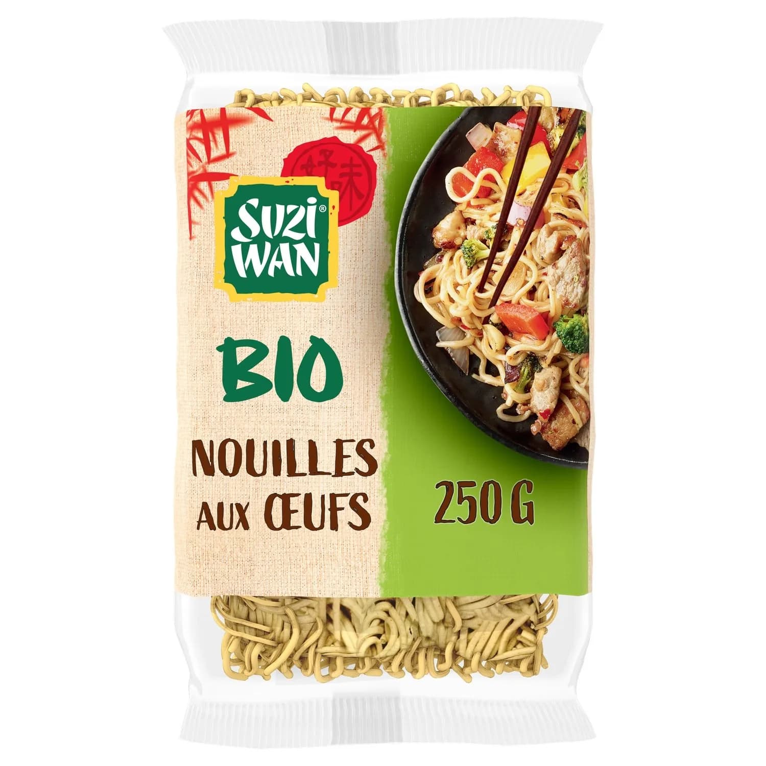 Nouilles aux œufs Bio SUZI WAN