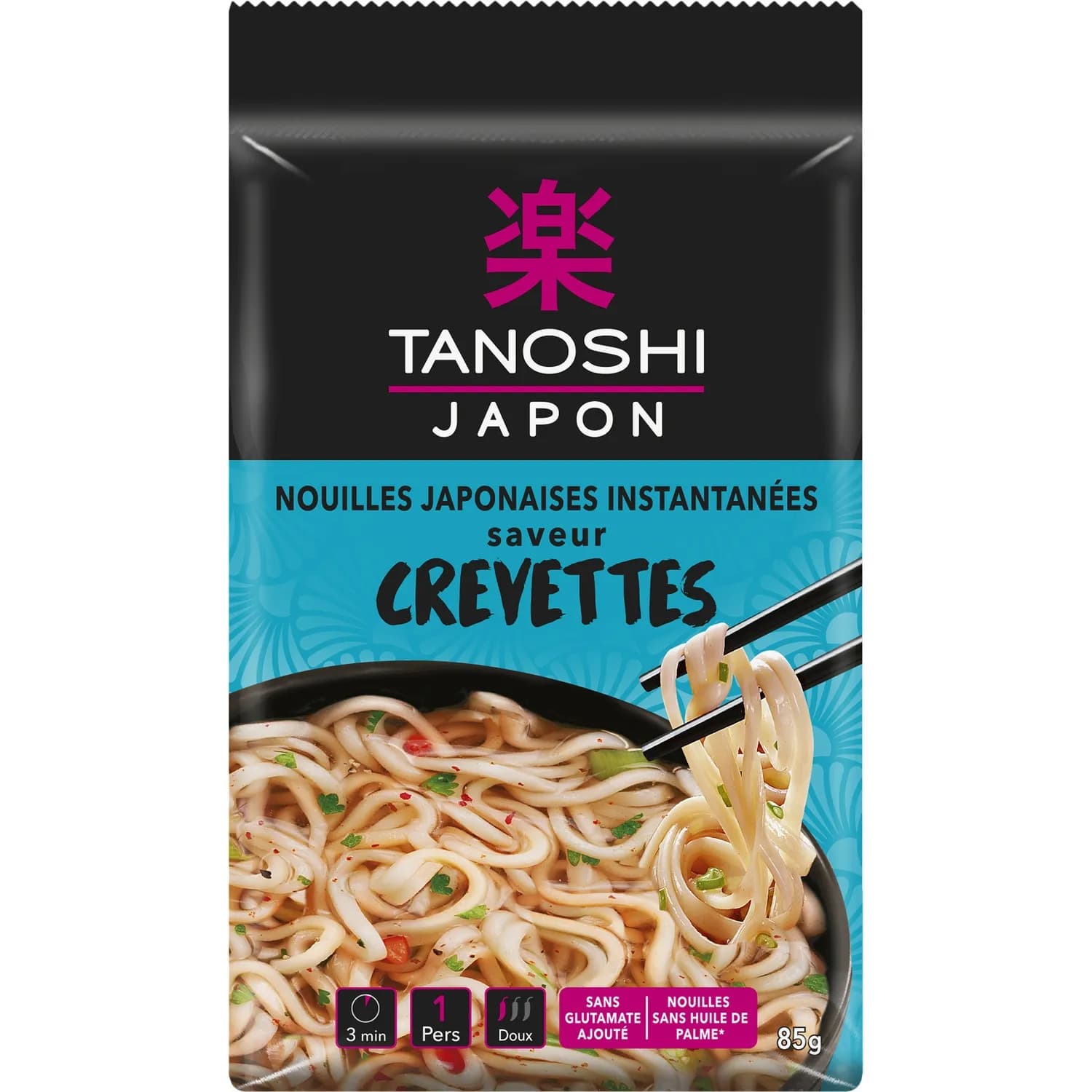 Nouilles Blé crevettes TANOSHI