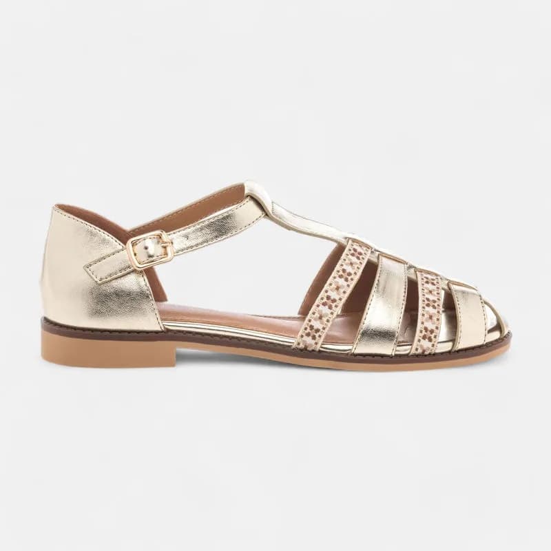 Nu-pieds Femme or