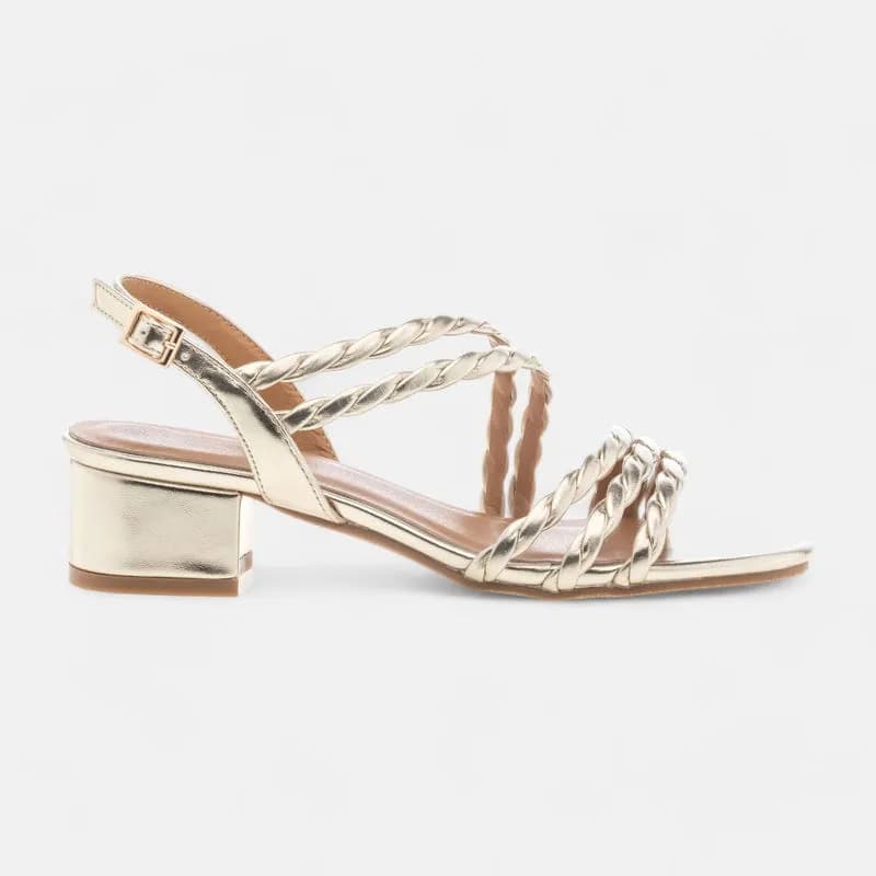 Nu-pieds Femme or