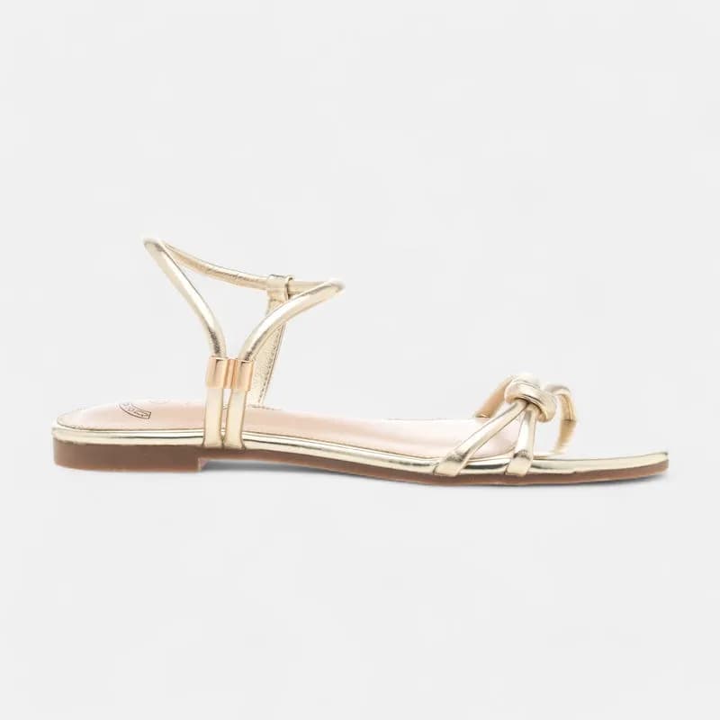 Nu-pieds Femme or
