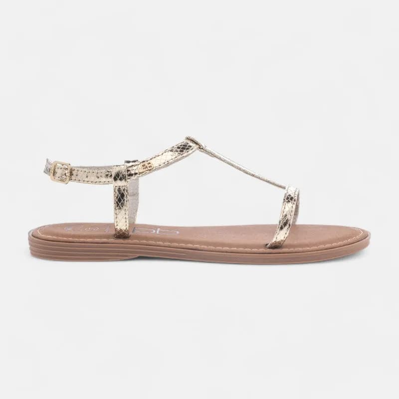 Nu-pieds Femme or