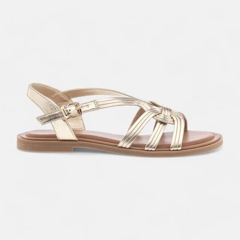 Nu-pieds Femme or