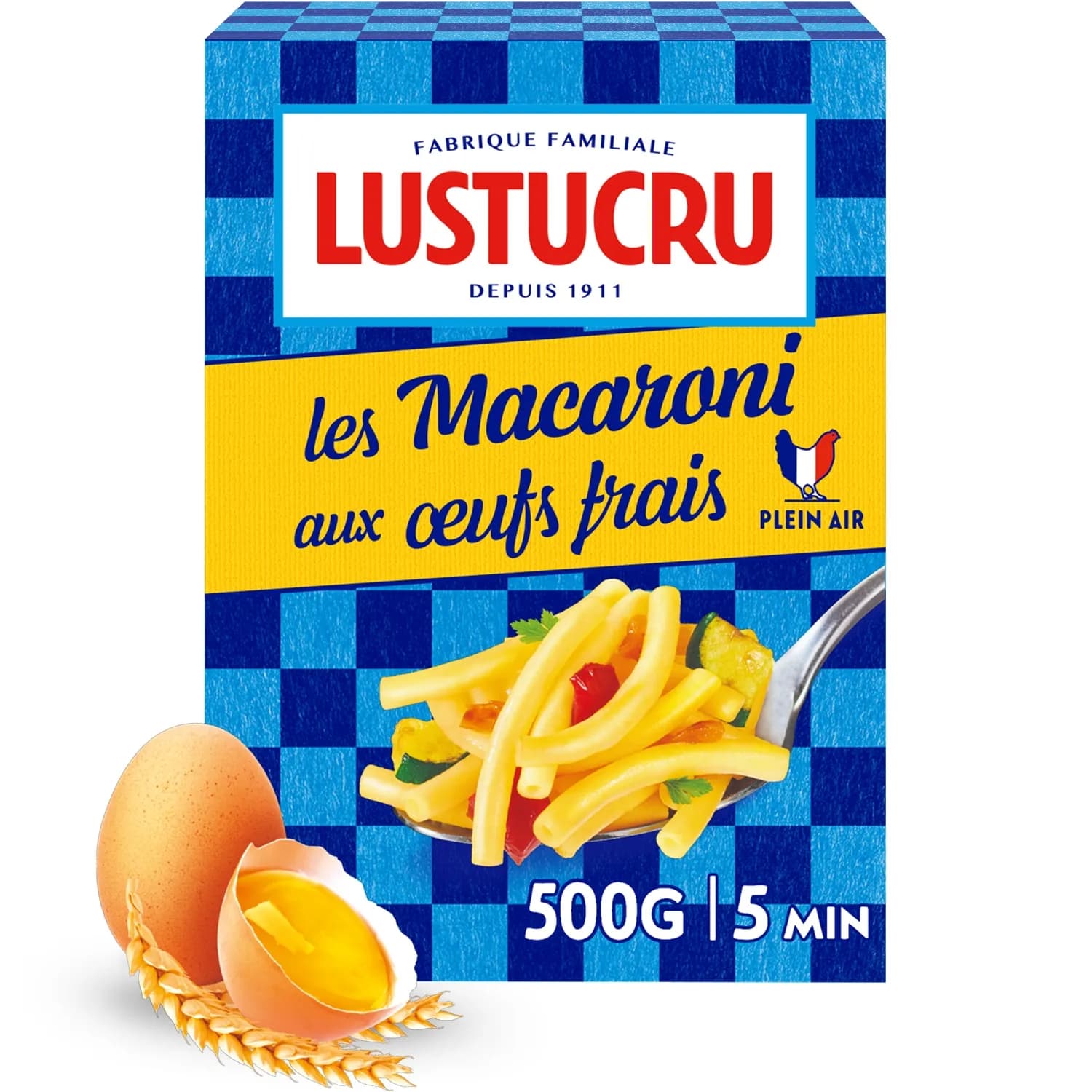 Pâtes macaroni LUSTUCRU