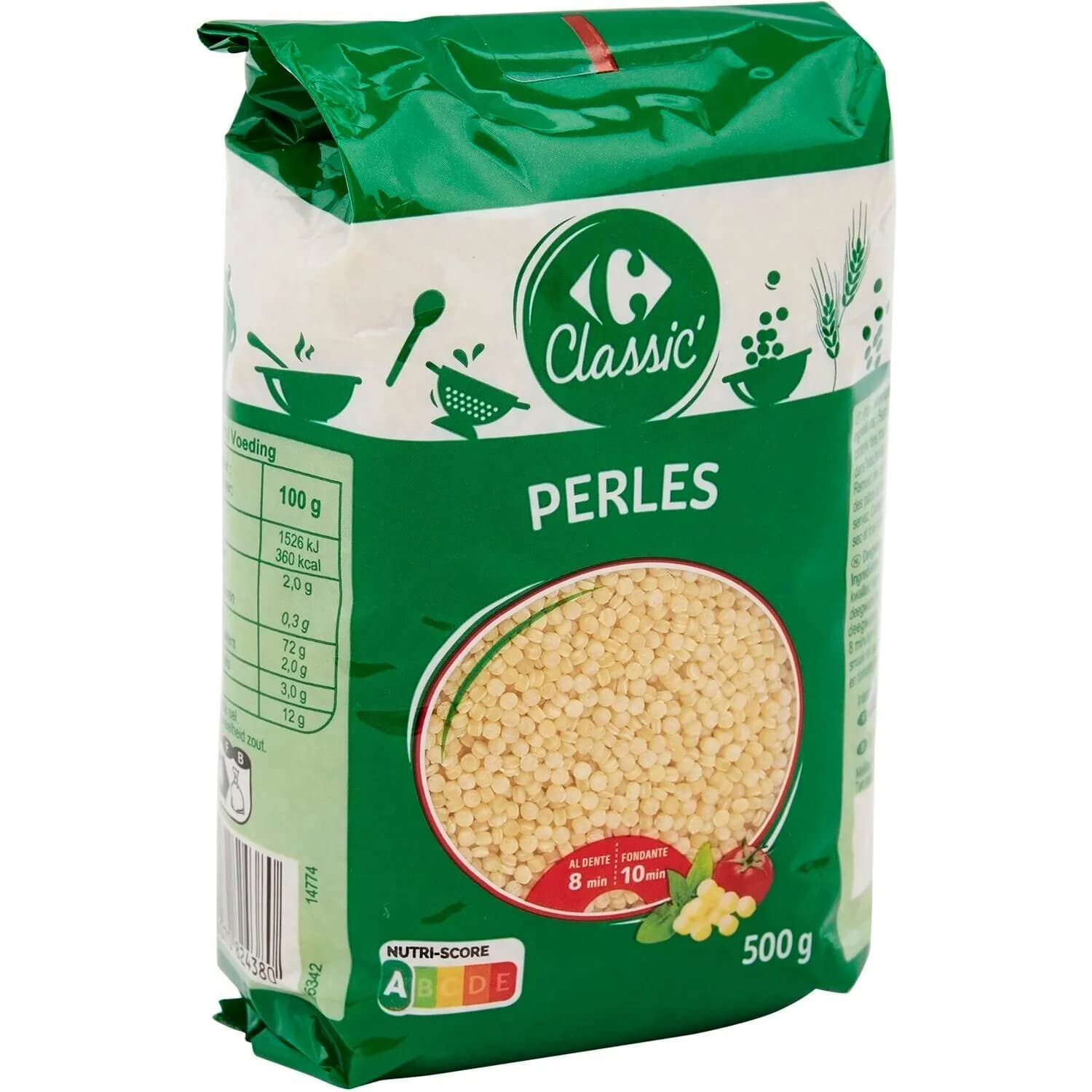 Pâtes perles CARREFOUR CLASSIC