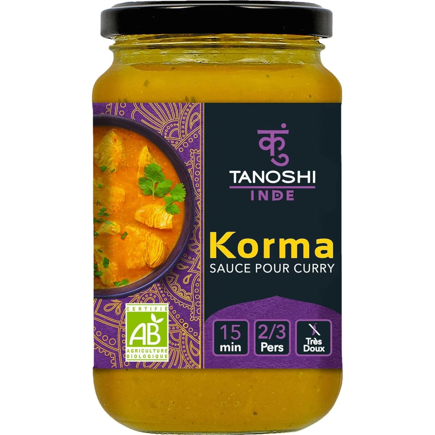 Pate Korma bio TANOSHI