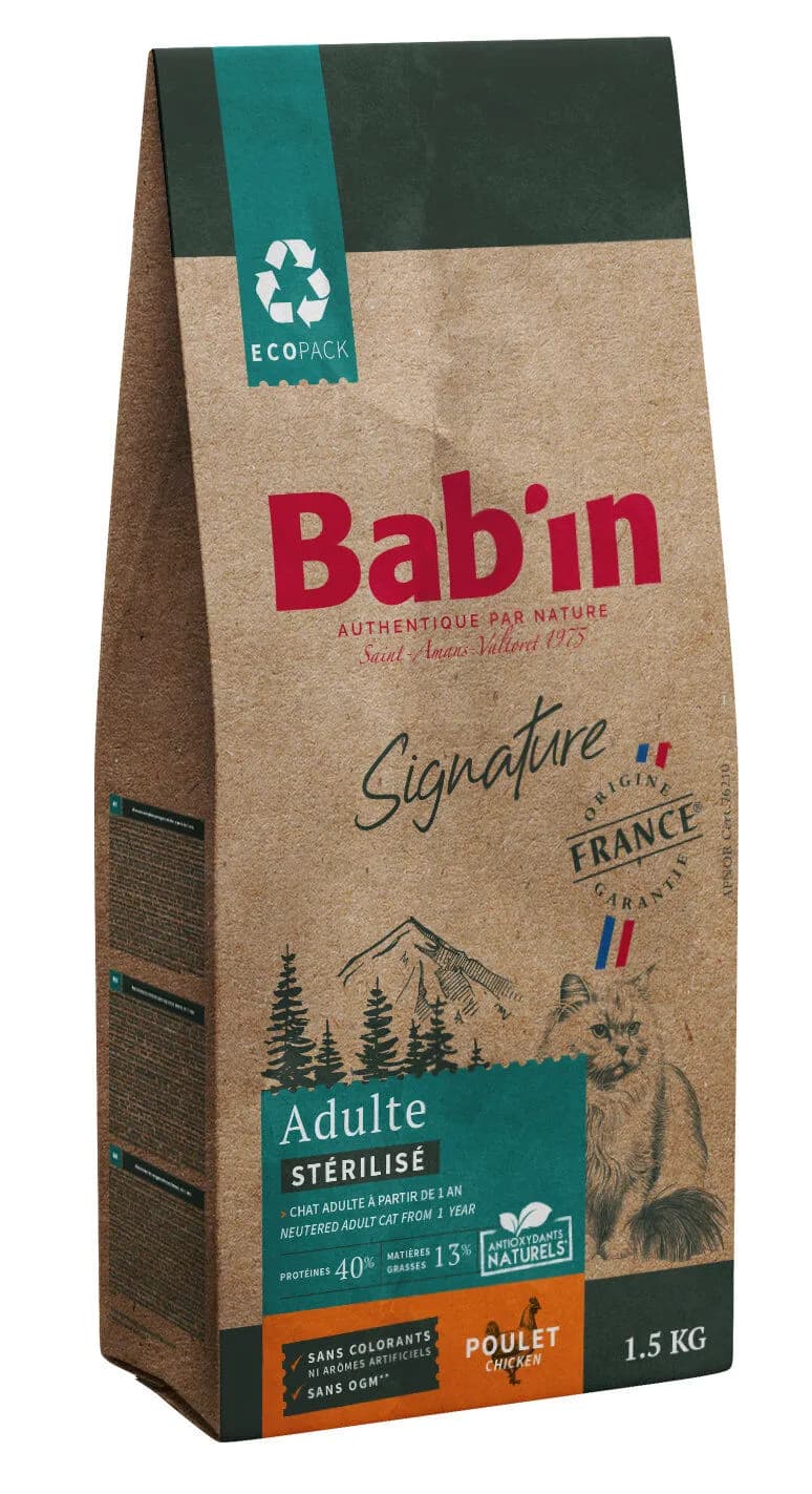 Poulet pour Chat Stérilisé