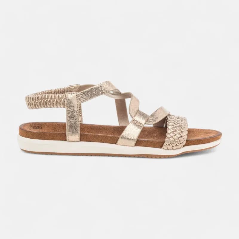 Sandales Femme or