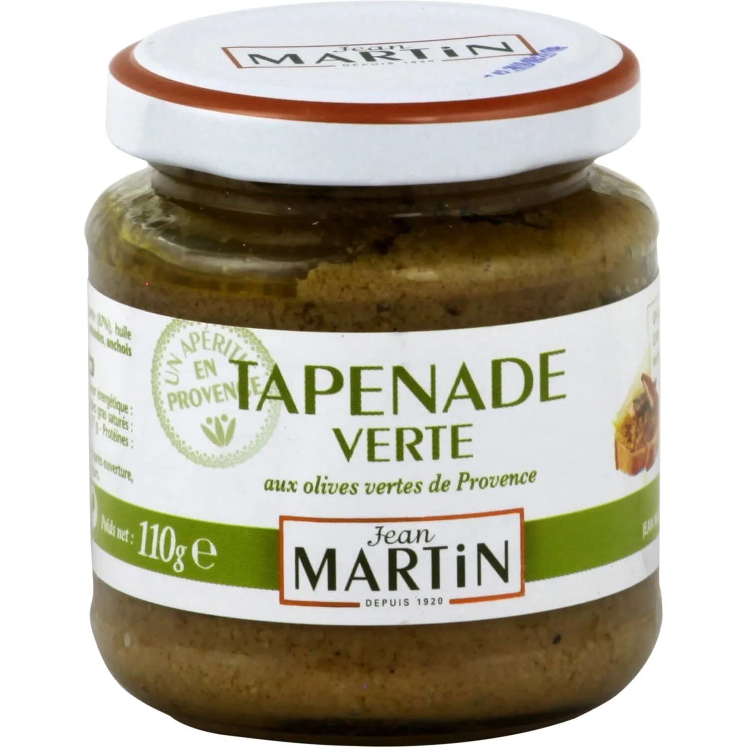 Tapenade verte JEAN MARTIN